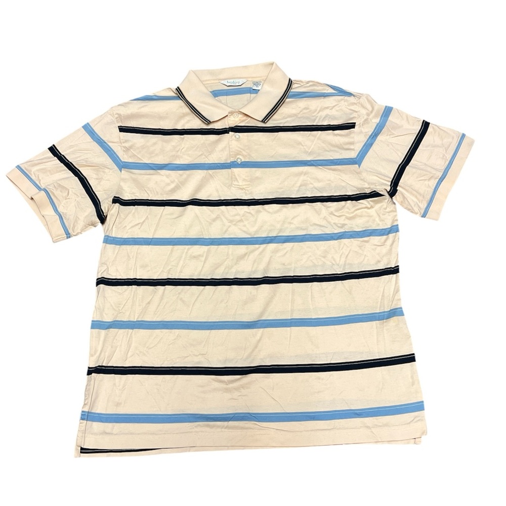 Turnbury Men’s Striped Collared Shirt Size L